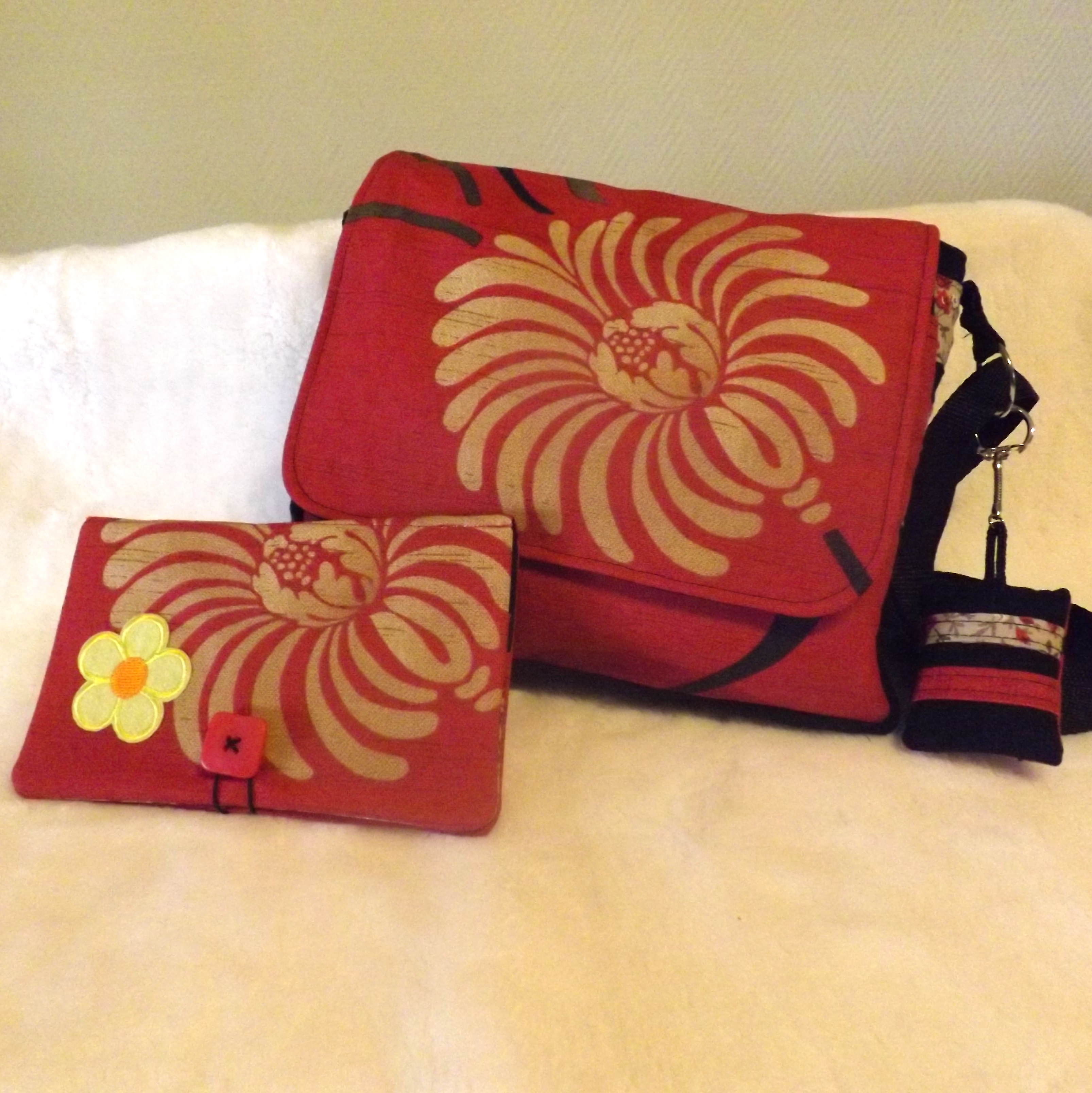 Zebag et Bankine à fleurs