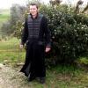 Manteau gothique pour homme.